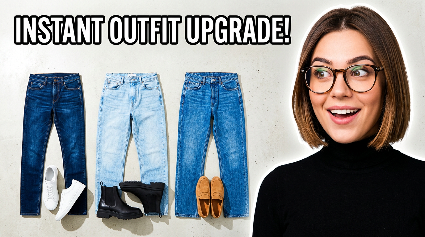 What Shoes Look Good With Jeans? The 3-Part Cheat Code