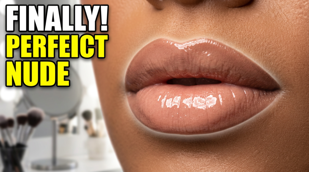 The 3-Step Formula for the Perfect Nude Gloss Lip That Works