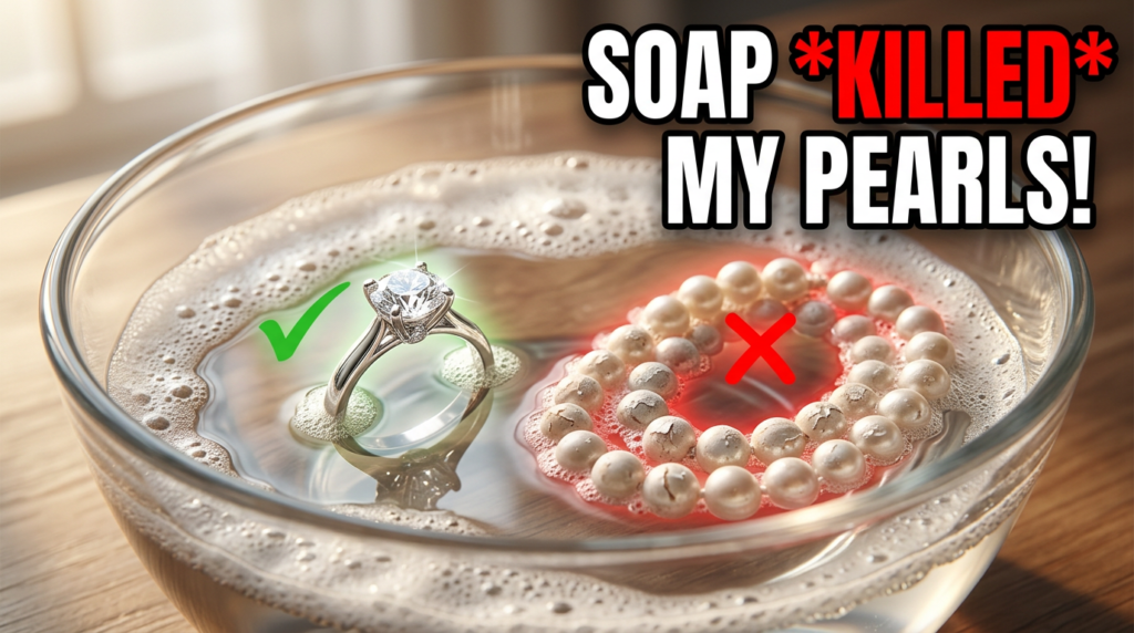 Mild Dish Soap for Cleaning Jewelry