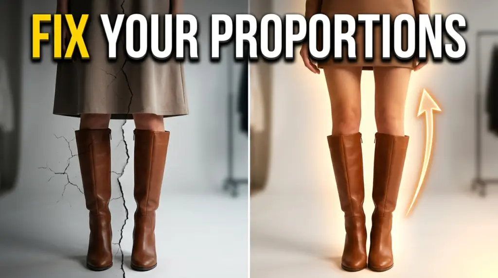 Dresses with Knee Length Boots