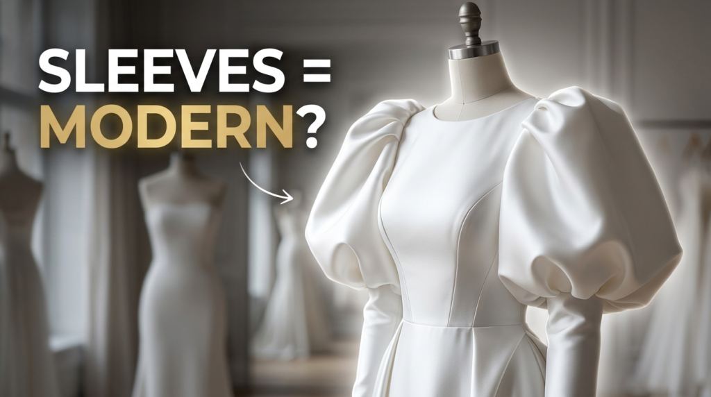 Wedding Dress with Sleeves