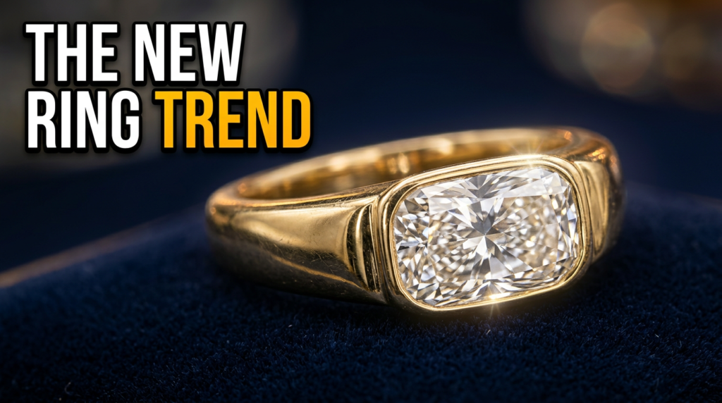 Miley Cyrus Cushion Cut Ring