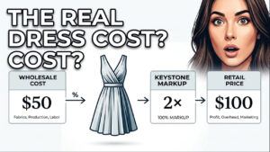 retail keystone pricing breakdown wholesale cost versus boutique sale price